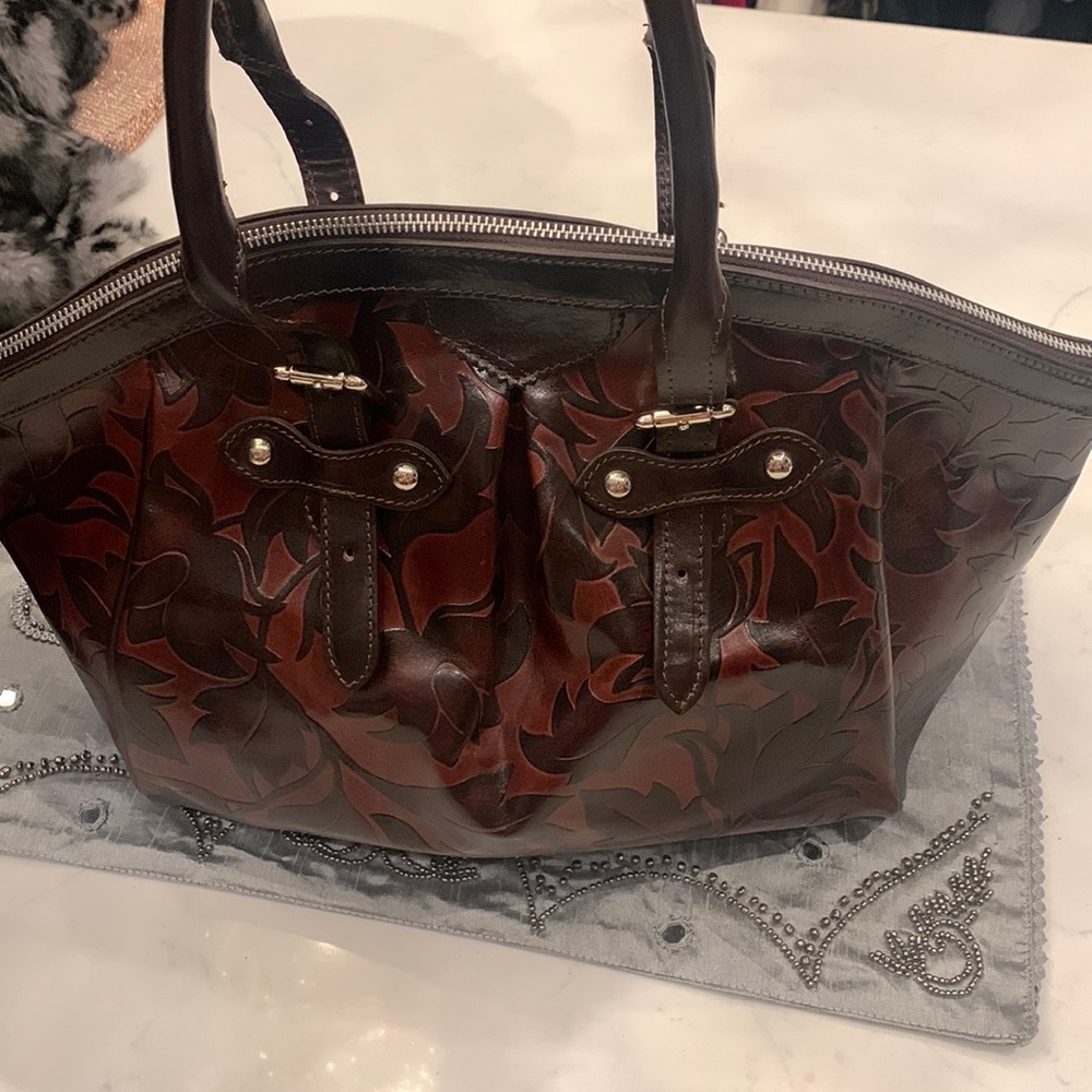 Fiori di Firenze genuine leather bag made in Italy NWOT